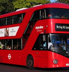 super side bus coach jewllery london bus advertising